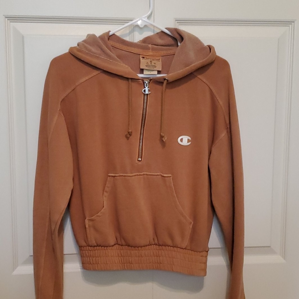 Urban Outfitters x Champion half zip hoodie